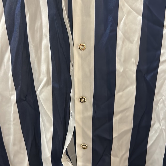 Zara Long sleeve stripped button down - Picture 3 of 3